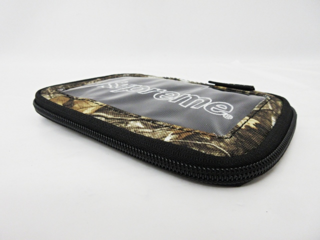 Supreme Small Zip Pouch Tree Camo 迷彩財布