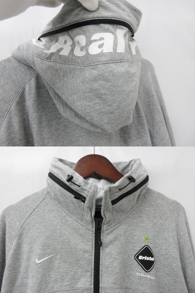 エフシーレアルブリストル F C Real Bristol Fcrb ナイキ Nike 14ss Sweat Hoody Shorts Setup スウェットフーディー ショーツ セットアップ グレー Xl 上下セット パーカー ジップアップ パンツ ロゴ 086 ベクトルパーク