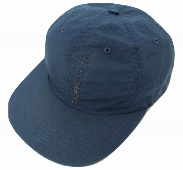 シュプリーム SUPREME 17SS Tonal Vertical Logo 6-Panel cap ロゴ刺繍 