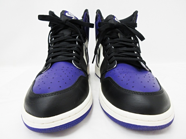 ナイキ Nike 5550 501 Air Jordan 1 Retro High Og Court Purple エアジョーダン1 レトロハイオージー スニーカー 30cm 紫 パープル ブラック ホワイト シューズ メンズ 086 ベクトルパーク