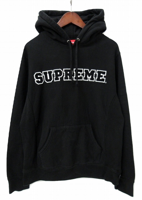 シュプリーム SUPREME 18SS Cord Collegiate Logo Hooded Sweatshirt  