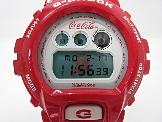 未使用品 カシオジーショック CASIO G-SHOCK × エイプ A BATHING APE  