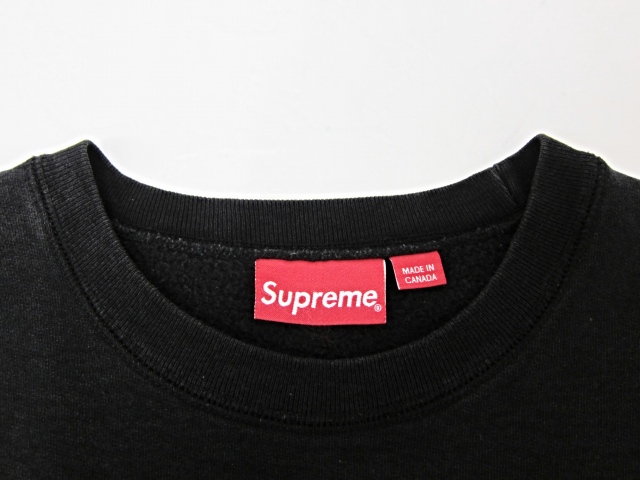 シュプリーム SUPREME 13AW Sup Big Logo Crewneck Supビッグロゴ  