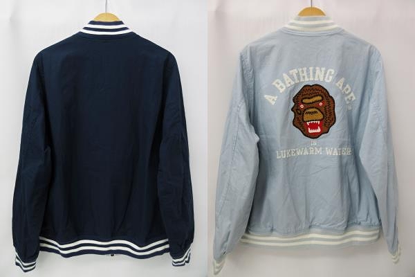 アベイシングエイプ A BATHING APE IN LUKEWARM WATER リバーシブル 