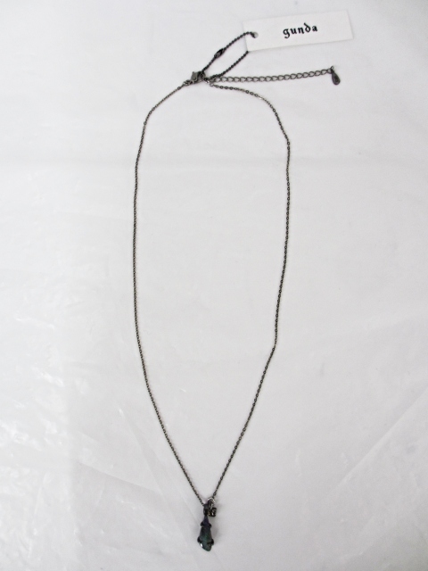 未使用品 ガンダ gunda CHAMELEON 3 NECKLACE カメレオン 3 ネックレス 