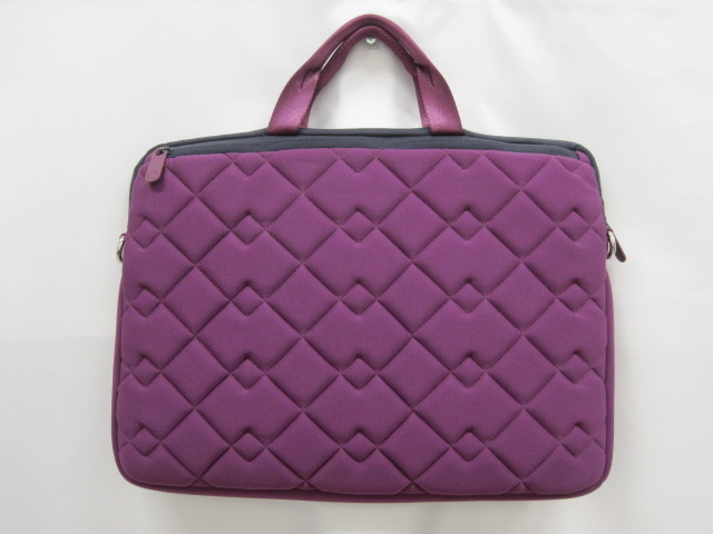 マークバイマークジェイコブス Marc By Marc Jacobs パソコンバッグ パープル系 キルティング 収納ケース ショルダーバッグ メンズ レディース 087 ベクトルパーク