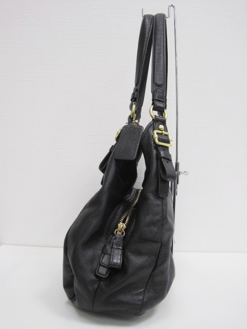 コーチ COACH マディソン レザー マギー ショルダーバッグ 16503 黒