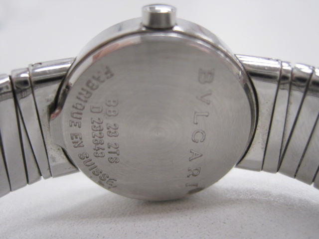 A*a様 【動作中】ブルガリ BB23 2TS トゥボガス 黒文字盤 ブルガリ(BVLGARI)ブルガリ ブルガリ ブルガリ トゥボガス 12P