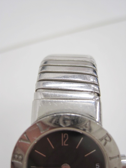 A*a様 【動作中】ブルガリ BB23 2TS トゥボガス 黒文字盤 BVLGARI ブルガリ 時計 ブルガリブルガリ トゥボガス BB23 2T