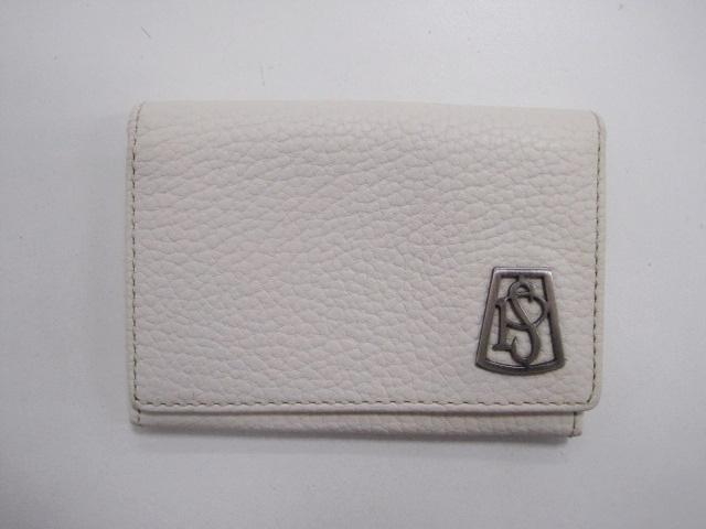 ポールスミス Paul Smith カードケース 白 ホワイト シルバーロゴ 名刺入れ メンズ レディース 087 ベクトルパーク