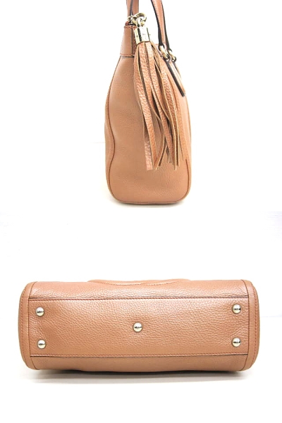 グッチ GUCCI インターロッキングG ソーホー トートバッグ ローズ 
