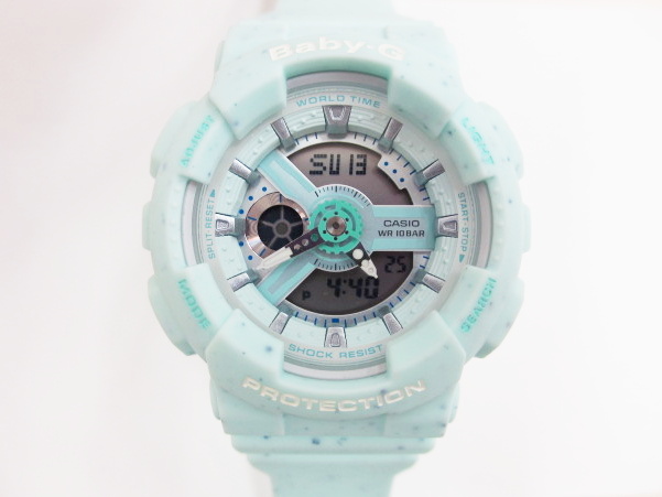 ベビージー Baby-G アイスクリーム パステルシリーズ チョコミント 