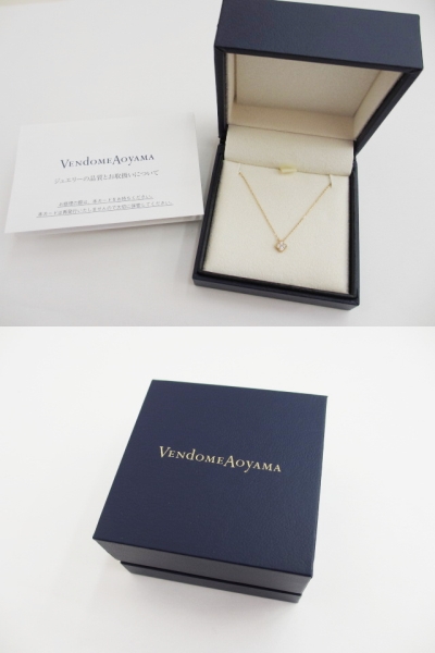 VENDOME AOYAMA ヴァンドーム青山 K18 ダイヤモンド ネックレス 