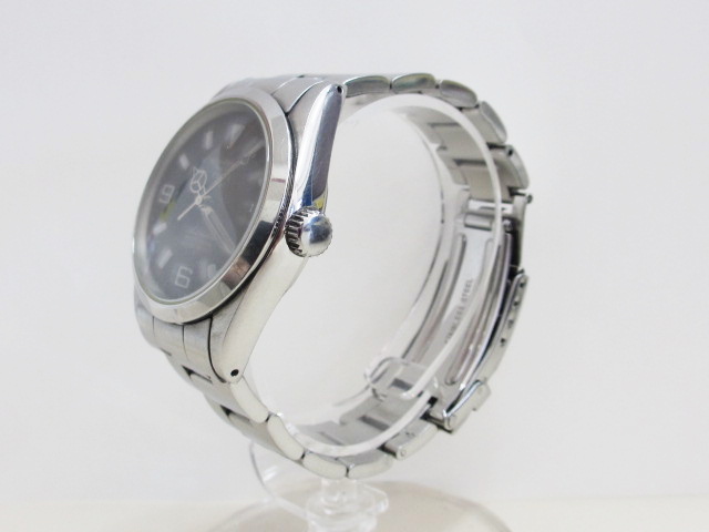 エルジン ELGIN 自動巻き 腕時計 黒文字盤 FK-979-C メンズウォッチ