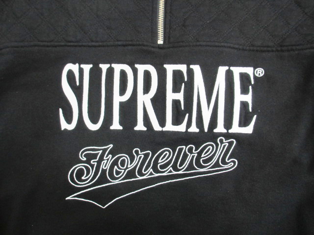 シュプリーム SUPREME 19ss Forever Half Zip Sweatshirt ハーフ  