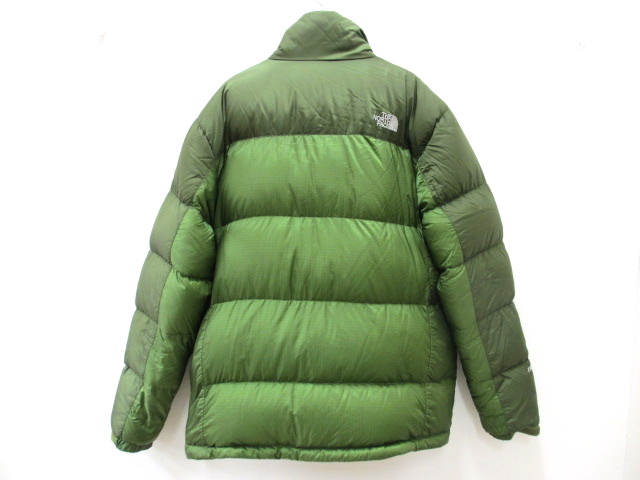 ザノースフェイスダウンジャケットサミットシリーズグリーンXL