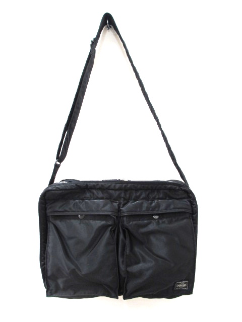 ポーター PORTER タンカー ショルダーバッグ ブラック 黒 ナイロン