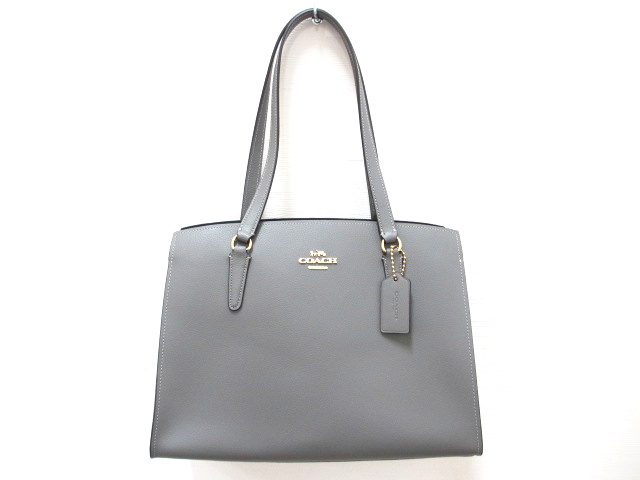 コーチ COACH 2way トートバッグ ショルダー グレー C4078 かばん 