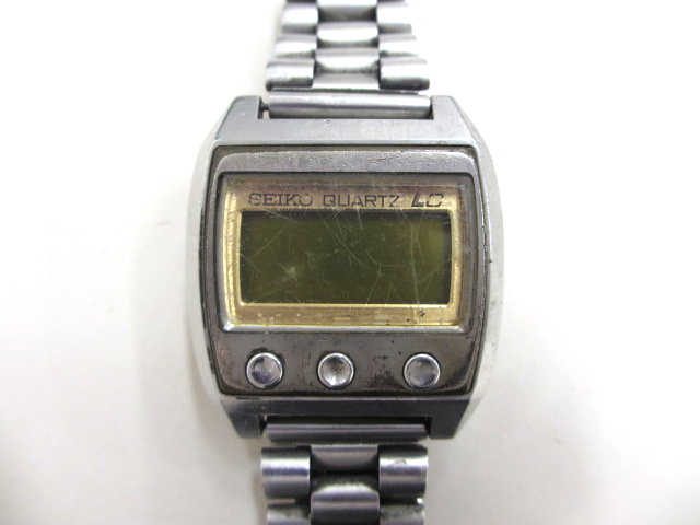 セイコー SEIKO QUARTZ LC デジタル腕時計 0614-5010 クオーツ 