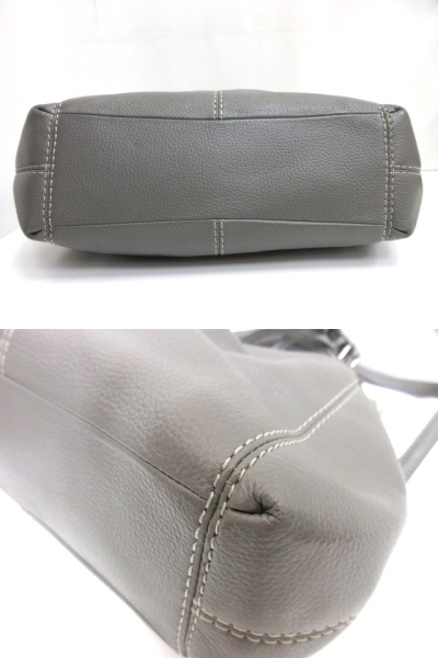 コーチ COACH 2way ハンドバッグ F28992 グレー系 レザー