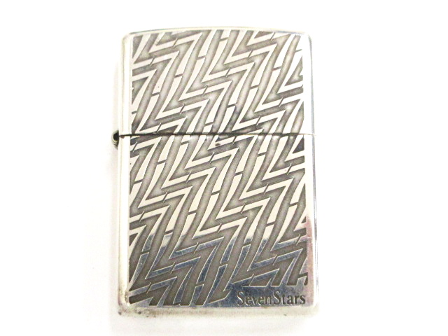 ジッポー ZIPPO セブンスター スターリングシルバー オイルライター 