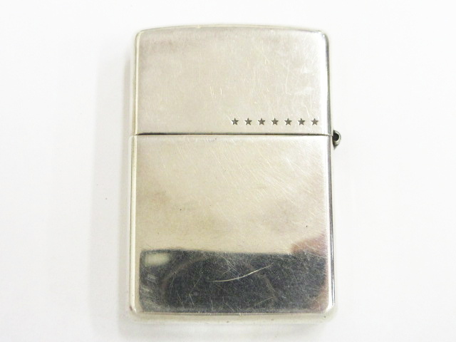 未使用 Zippo シルバーライター セブンスター 格好よく