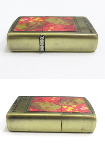 ZIPPO ビンテージ ジッポ WINDPROOF オイルライター 1995年製 ジッポー ZIPPO オイルライター ダウンタウンDX ゴールドカラー