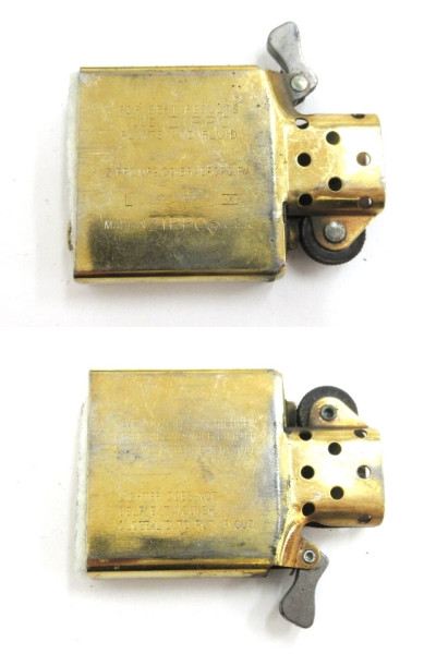 ジッポー ZIPPO オイルライター ダウンタウンDX ゴールドカラー