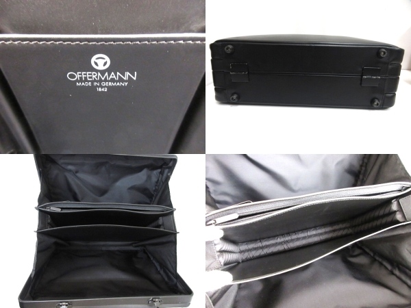 OFFERMANN オファーマン アタッシュケース ブラック レザー