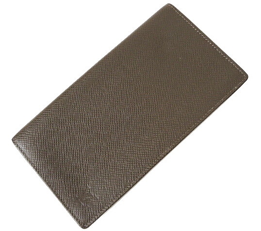 ルイヴィトン LOUIS VUITTON タイガ 二つ折り長財布 お札入れ M31008 