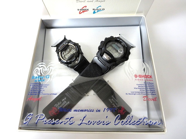 未使用品 カシオ CASIO 電池交換済 G-SHOCK Baby-G ラバコレ 1998年 