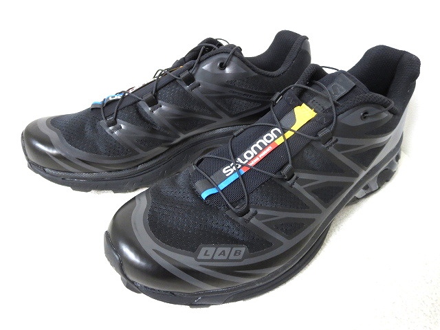 未使用品 サロモン Salomon XT-6 ADV ADVANCED スニーカー 黒 28cm 