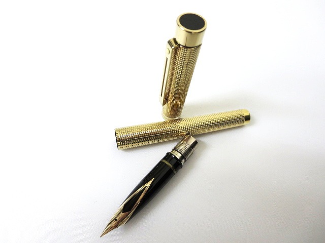 海】シェーファー SHEAFFER 万年筆 14K 585 金ペン先 遣お