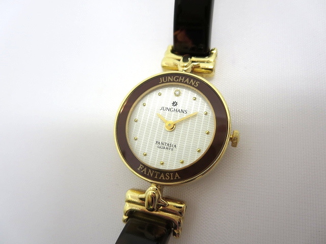 ユンハンス JUNGHANS FANTASIA ファンタジア 腕時計 電池交換済 