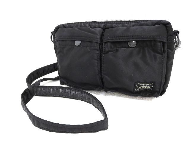 ポーター PORTER TANKER タンカー 2way ミニショルダーバッグ 黒 