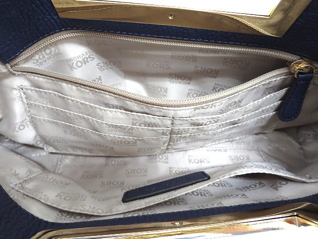 マイケルコース MICHAEL KORS 2way レザーショルダー クラッチバッグ  