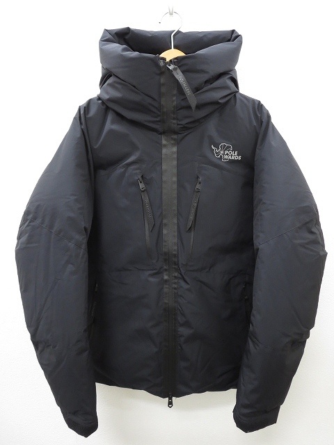 未使用品 ポールワーズ POLEWARDS ダウンジャケット パーカ 黒 L 