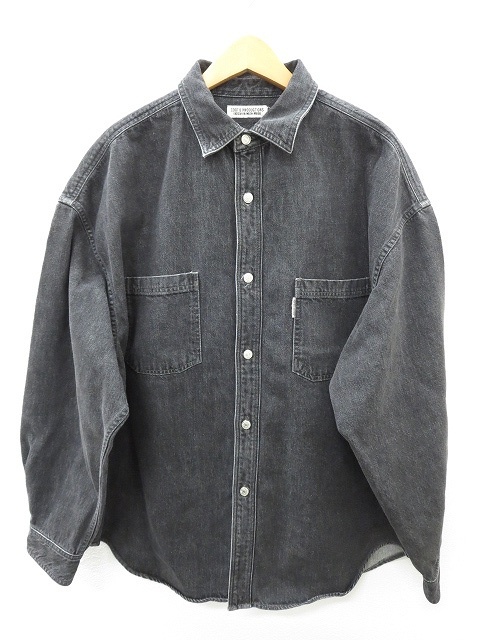 クーティー COOTIE PRODUCTIONS Denim Work Shirt デニムワークシャツ 