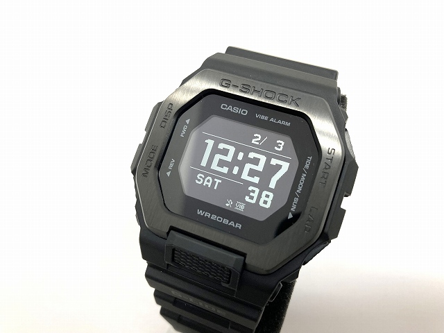 未使用品 カシオジーショック CASIO G-SHOCK G-LIDE Gライド 腕時計 黒  