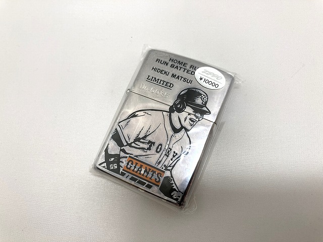 松井秀喜 ホームラン王 打点王記念 ZIPPO ZIPPO/ジッポー 松井秀喜 ホームラン王・打点王記念 特別限定品