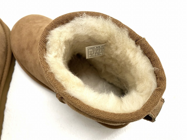 アグ UGG クラシックミニⅡ ムートンブーツ 23cm 美品 1016222 CLASSIC 