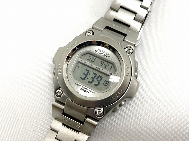 カシオジーショック CASIO G-SHOCK MR-G デジタル腕時計 シルバー MRG 