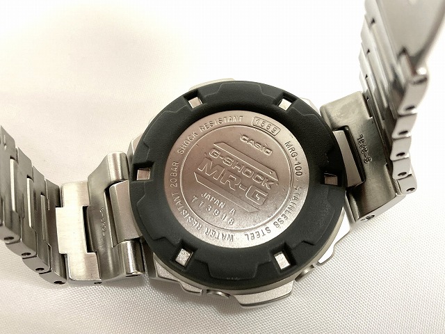 カシオジーショック CASIO G-SHOCK MR-G デジタル腕時計 シルバー MRG 
