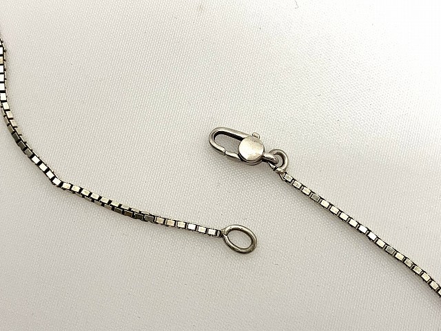 グッチ GUCCI バンブークロス ネックレス sv925 シルバー ベネチアン