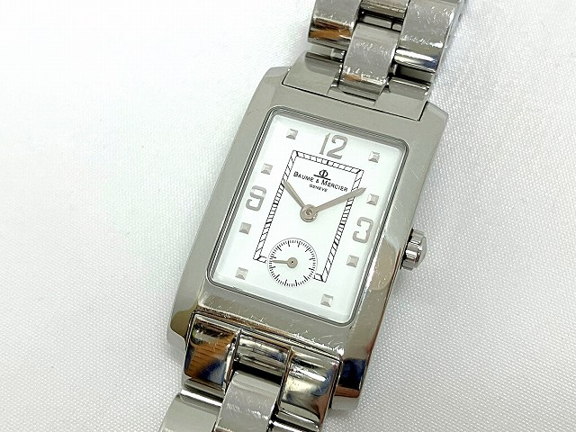 ボーム&メルシエ BAUME&MERCIER ハンプトン スクエアフェイス 腕時計