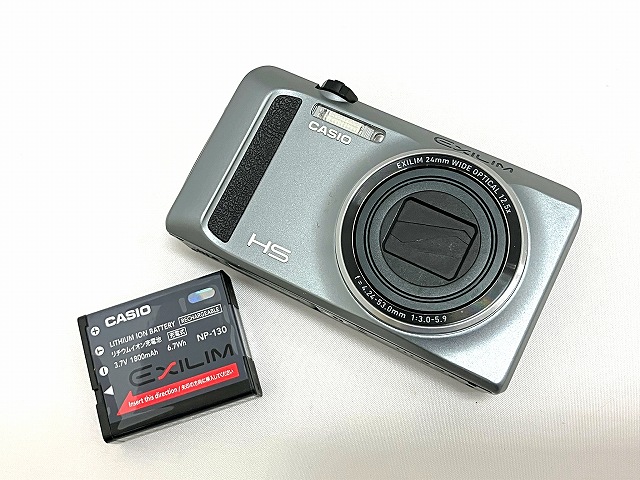 CASIO EXILIM コンパクトデジタルカメラ シルバー CASIO EXILIM EX-H15
