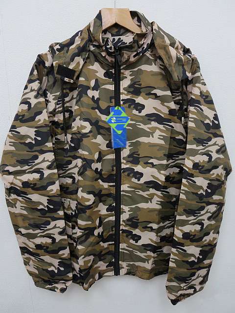 新品 HAOSEN WEIKE 迷彩 カモフラ マウンテンパーカー ウッド XL 