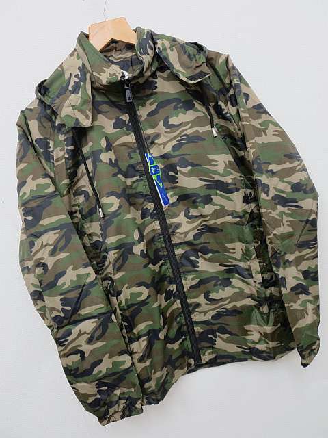 新品 HAOSEN WEIKE 迷彩 カモフラ フォレスト マウンテンパーカー M 