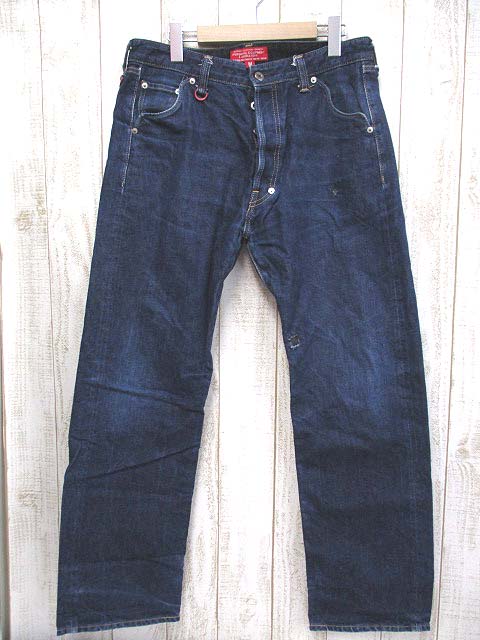 ナイトレイド NITRAID ダメージ加工 デニムパンツ ジーンズ M 青 
