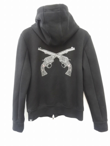 ロアー roar パーカー ジャケット アウター2丁拳銃 スワロフスキー  